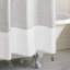 Rideau de douche rayé Boho Farmhouse Tassel