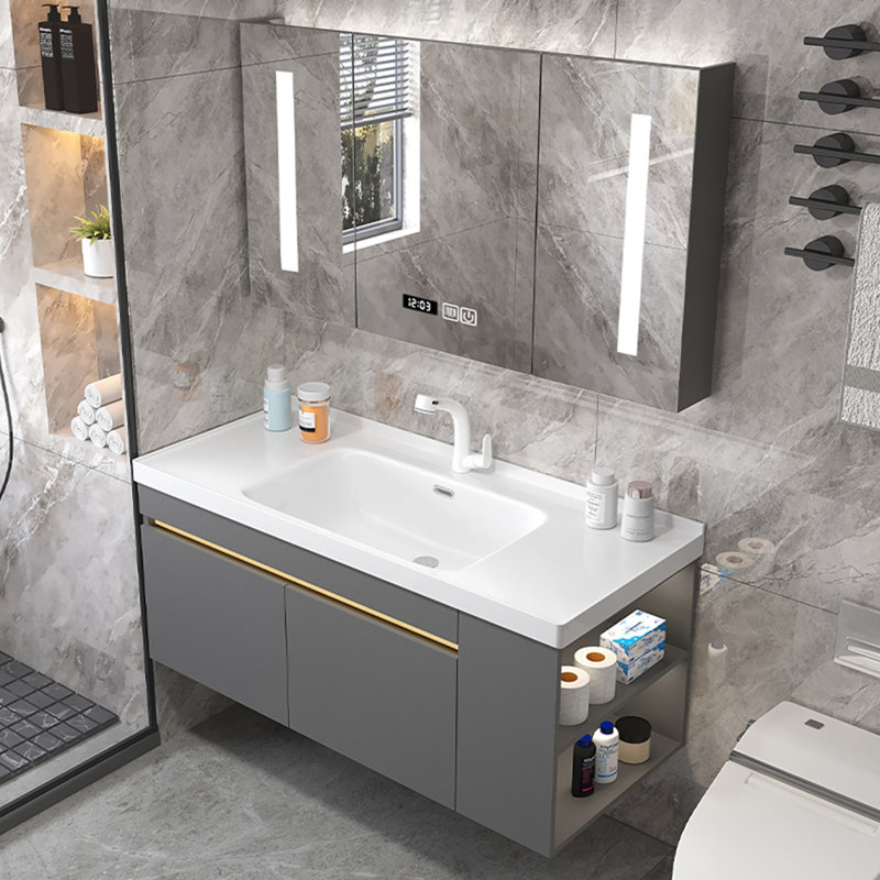 Light luxury and simple style bathroom cabinet