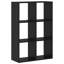 Book Cabinet Engineered Wood Bookshelf Freestanding Storage Organizer-1761350898