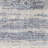 Michalski Textural Distressed Stripe Ivory/ Blue Hand-made Area Rug-153700739