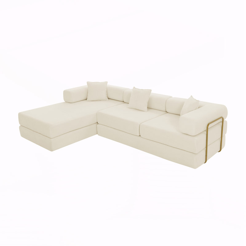 Canapé modulaire modulaire, Beige