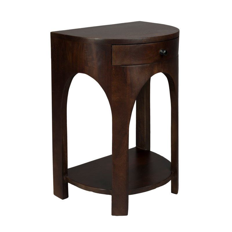 Solid Wood End Table