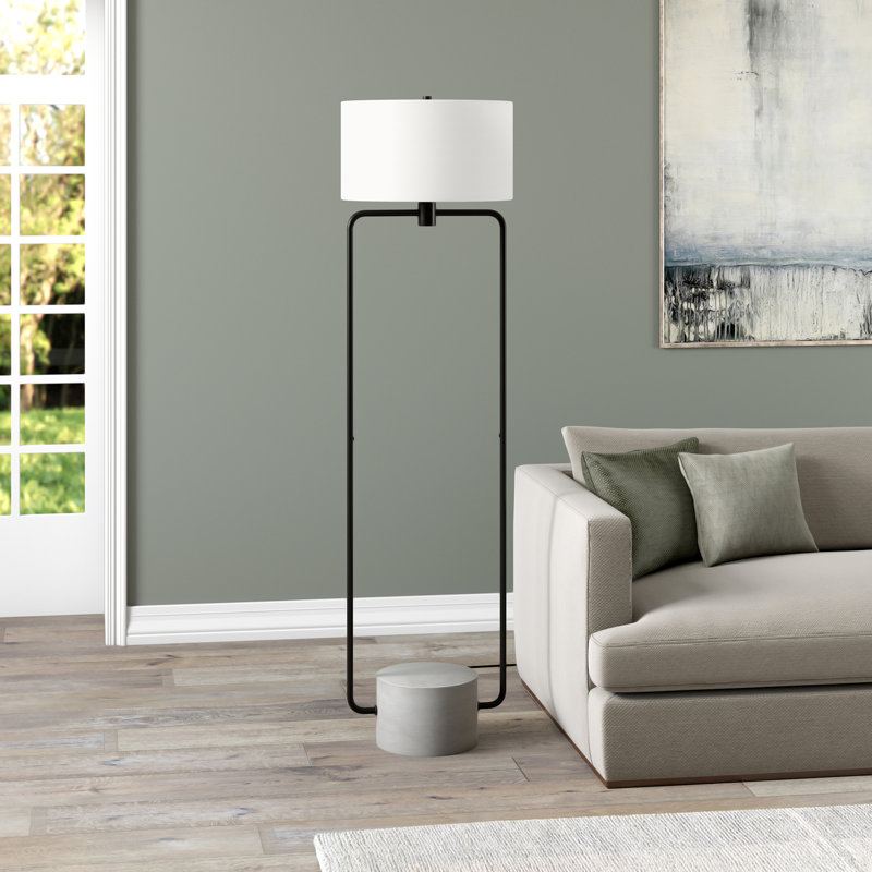 Lampe sur pied colonne 63 po Nikki