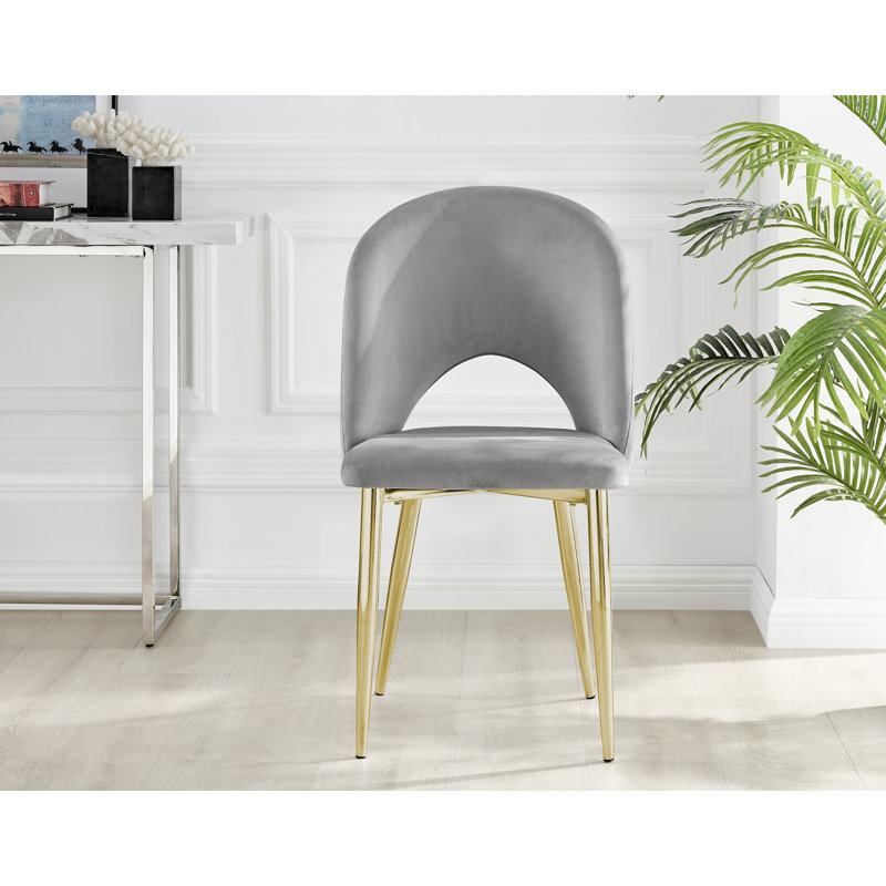 Scottsmoor 6 - Person Dining Set, Grey/Gold