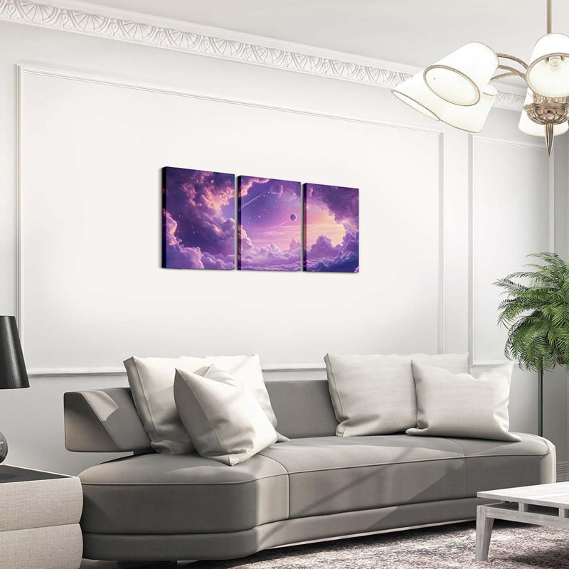 3 Piece Wrapped Canvas Print