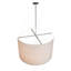 48" Wide Cilindro Natural Textrene Pendant