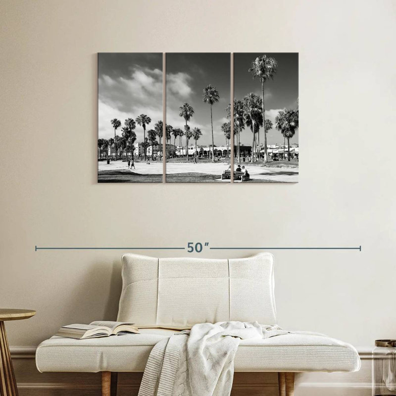 California - Summer At Venice Beach, 24" H x 38" W