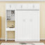 Lit escamotable avec armoires, bureau encastré et tablettes Murphy-640305414-640305413