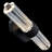 Silo 2 Light Crystal LED Wall Sconce-123130899