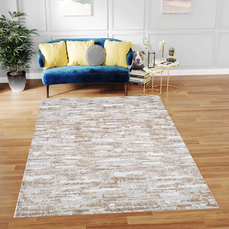 Tapis tissé à la peau chatoyant, collection Milano