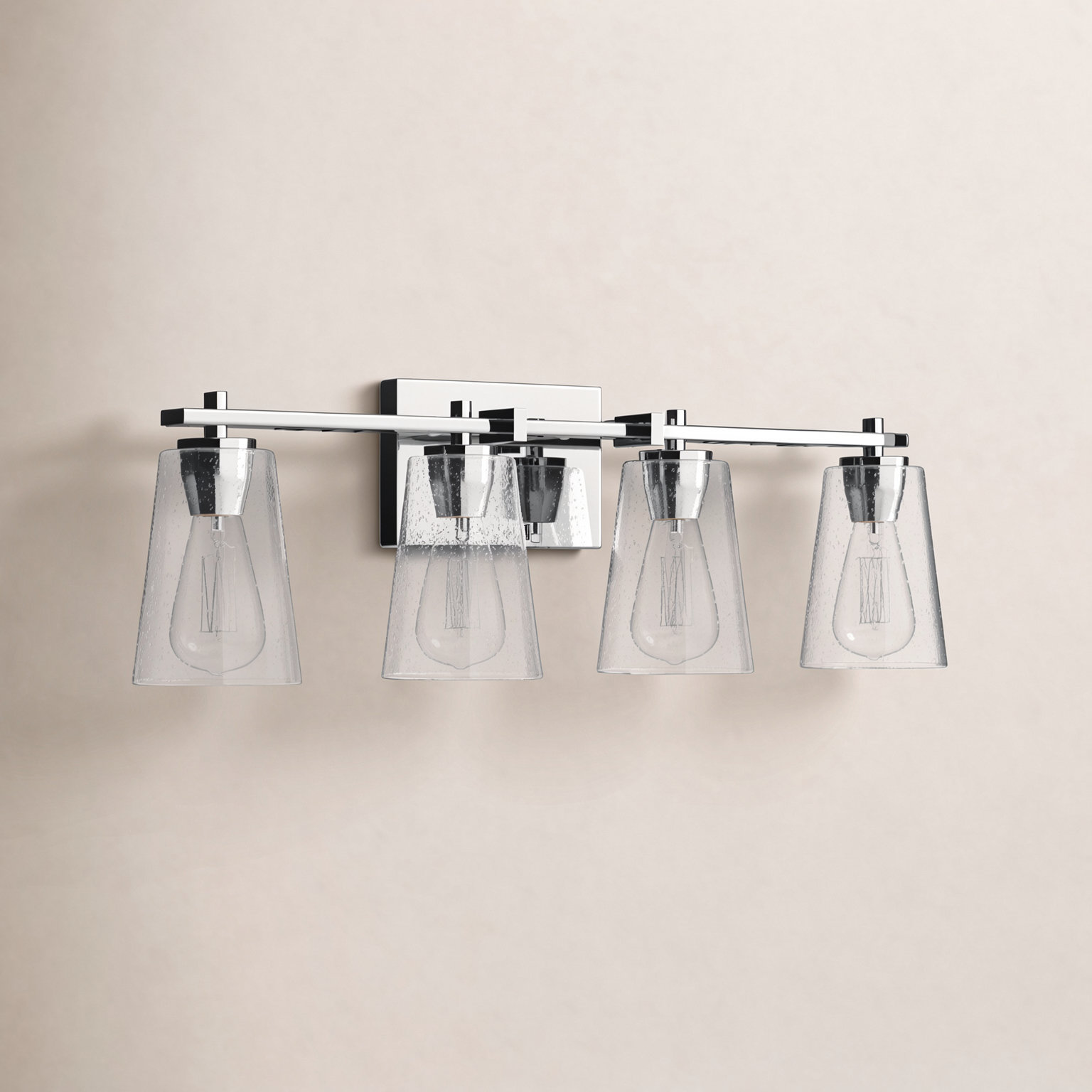 Noland 4-Light Vanity Light, Chrome