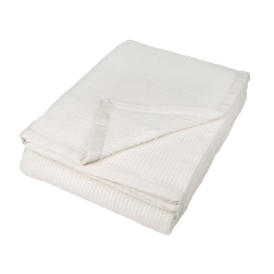  Lightweight Waffle Weave Wool Blanket