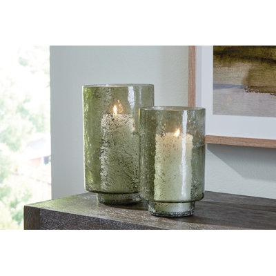 10.13'' H Glass Candle Accessories
