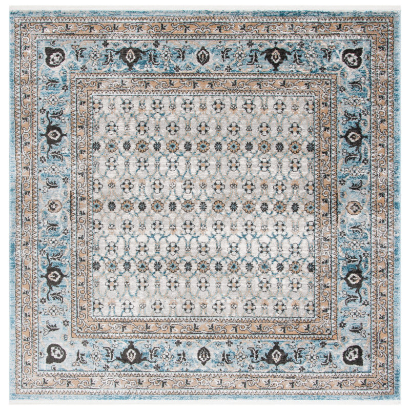 Agostino Performance Oriental Rug, Square 6'7"