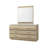GIGI GOLD MIRROR WITH LED LIGHTS