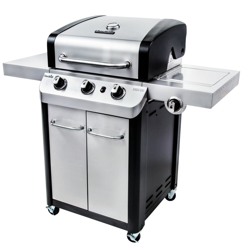 Barbecue au propane à 3 brûleurs avec armoire Char-Broil Signature