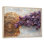 Gérardine, fleurs de lilas dans une glissade en bois, motif IV - Lilas, art mural