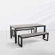 Reginald 72'' Rectangular 6 - Person Outdoor Dining Set
