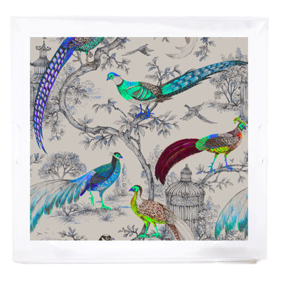 Sauvage Acrylic Square Decorative Tray