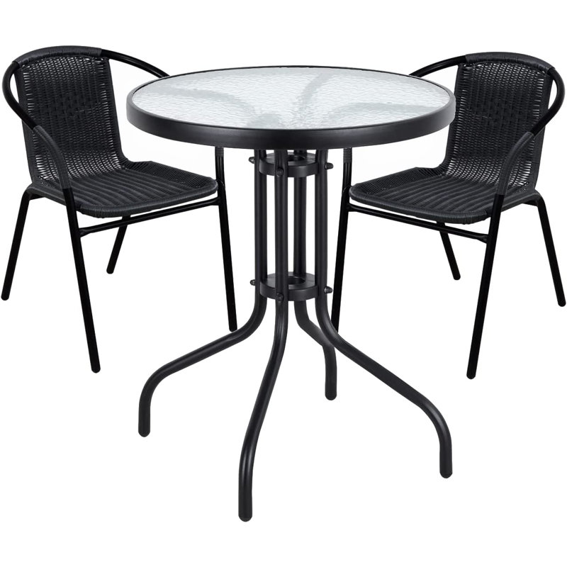 Ensemble bistro long pour 2 personnes 23,75 po Yair