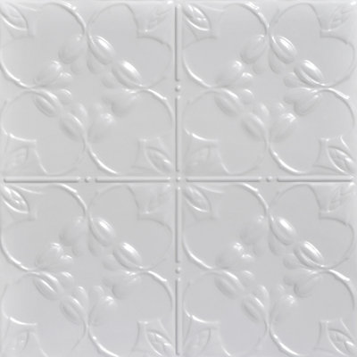 Lilac 2 ft. x 2 ft. Nail-up Tin Ceiling Tile