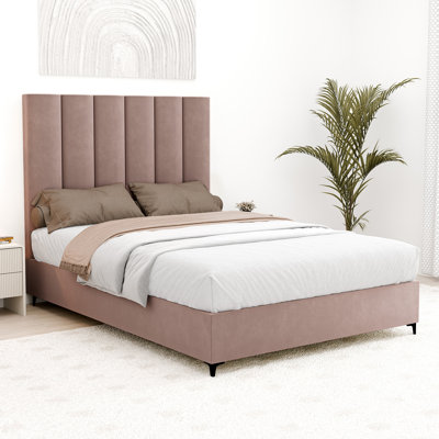 Lit plateforme tapissier Allondra