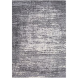 Bridgeton Abstract Power Loom Gray/Cream Rug