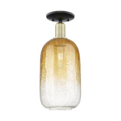 Lomax - laiton antique noir - semi-encastré