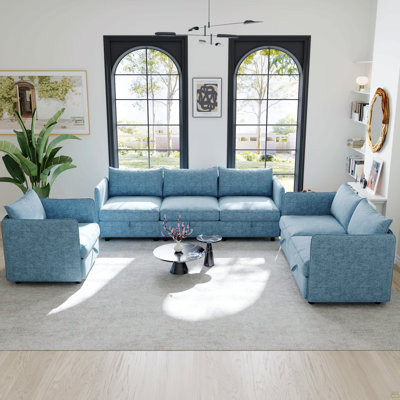 Paire d'accoudoirs latéraux pour canapé modulaire