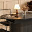55.11–70.86-Inch Extendable Dining Table With Black Striped Legs — A Versatile Design Suitable For Both Kitchen And Living Room