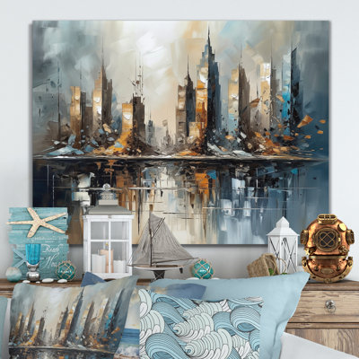 " Abstract City Skyline2 "