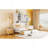 Twin Size Wooden Daybed With 2 Drawers, And All-In-One Cabinet And Shelf, White-158786692-158786695