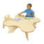 Table d'activités à hauteur réglable