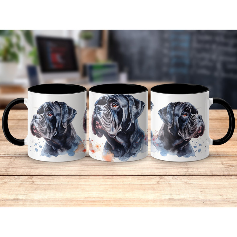 Ceramic Coffee Mug, 1, Black