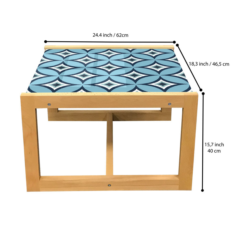 Jakiaya Sled Coffee Table, 62cm H x 46cm W x 40cm D