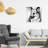 " Animals German Shepherd, Modern & Contemporary Black " by Oliver Gal-58074613-66812600