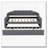 Upholstery Daybed with Trundle and USB Charging Design