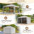Cantarero 12 Ft. W X 10 Ft. D Metal Vault Gazebo-247161784