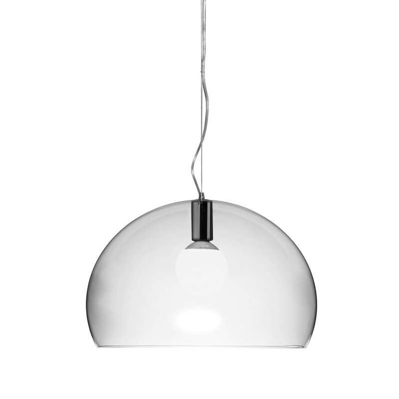 FL/Y 1 - Light Single Pendant, Transparent, LED, Large