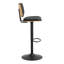 Owen Swivel Upholstered Adjustable Height Counter Stool