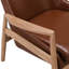 Fauteuil d'appoint en cuir U-Can