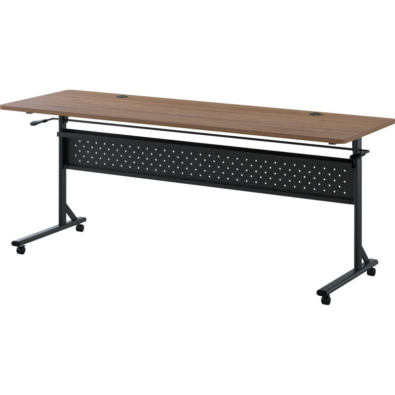 Shift 2.0 Flip And Nesting Mobile Table, 29.5" H x 72" L x 24" W, Light Brown
