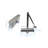 Commercial Grade 3 Door Closer with Backcheck in Aluminum, Duronodic, and White - Size 4-96607388