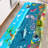 Exquisite Floral Elegance in a Soft Pile Printed Rug Bringing an Artistic Touch to Your Home Decor-965514967