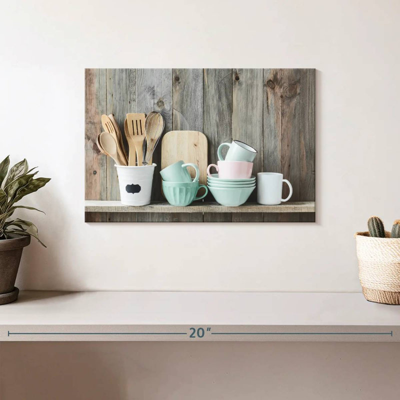 Impression sur toile de cuisine, L 8 po x H 12 po