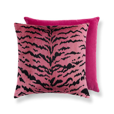 Wild Glamour Silk Pillow Cover & Insert