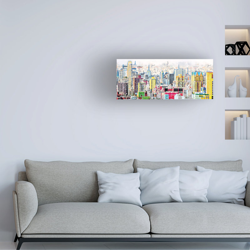 Art sur toile «Bachelor Porter Hastings Upper East Side Morning», H 10 po x l 24 po