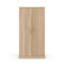 Multifunction Wardrobe With Two Doors With Six Shelves, White Color, Measurements 55 X 108 X 36 Cm-1608982352