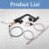 CERYPSA Kitchen Faucet Pull Down Single Handle Switching Three Spray Modes