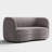 Celal 63'' Tuxedo Arm Curved Loveseat-1178669654